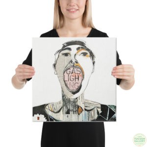 gaslighting by Amy Lynn Bumpus | Canvas Prints