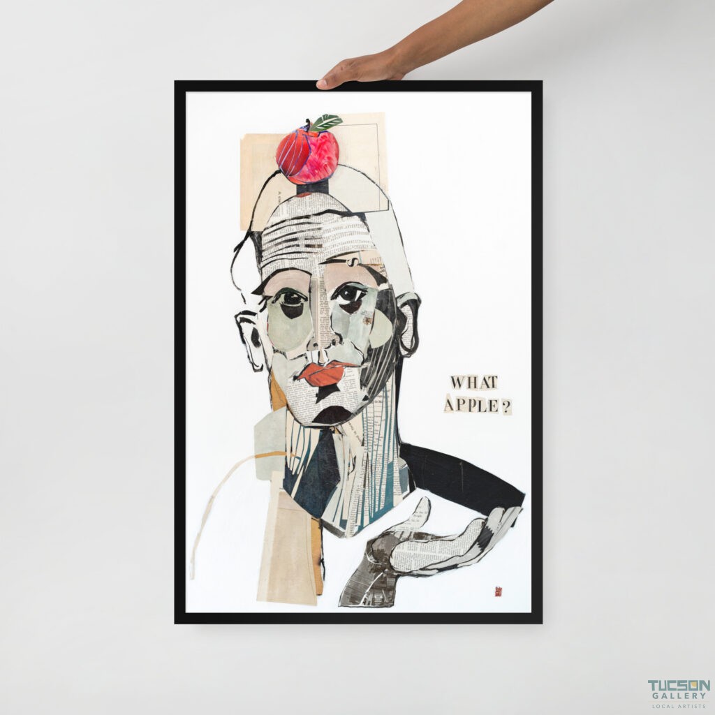 What Apple? by Amy Lynn Bumpus | Framed Poster Print
