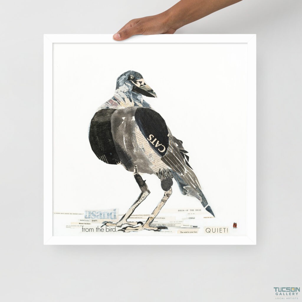 Bird Words by Amy Lynn Bumpus | Framed Poster Prints