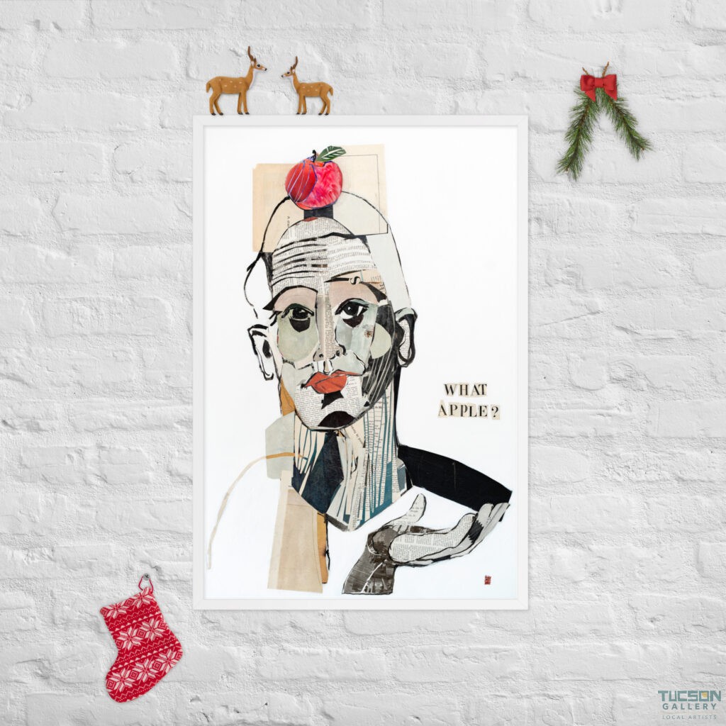 What Apple? by Amy Lynn Bumpus | Framed Poster Print