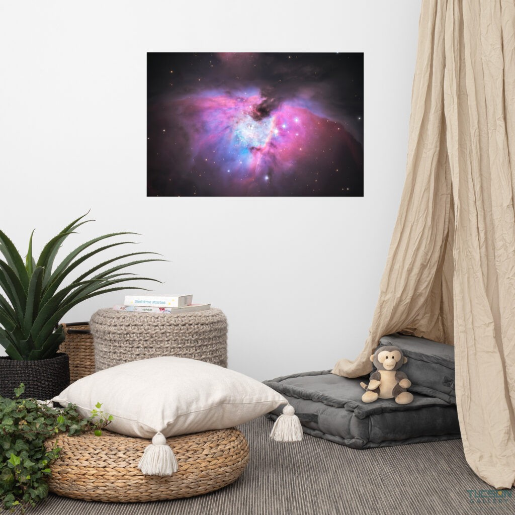 The Orion Nebula by Sean Parker Photography | Poster