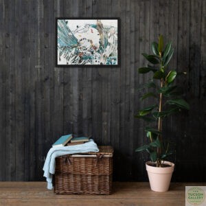 Seas Trees by Amy Lynn Bumpus | Framed Canvas Prints