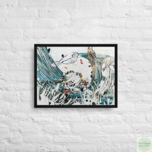 Seas Trees by Amy Lynn Bumpus | Framed Canvas Prints