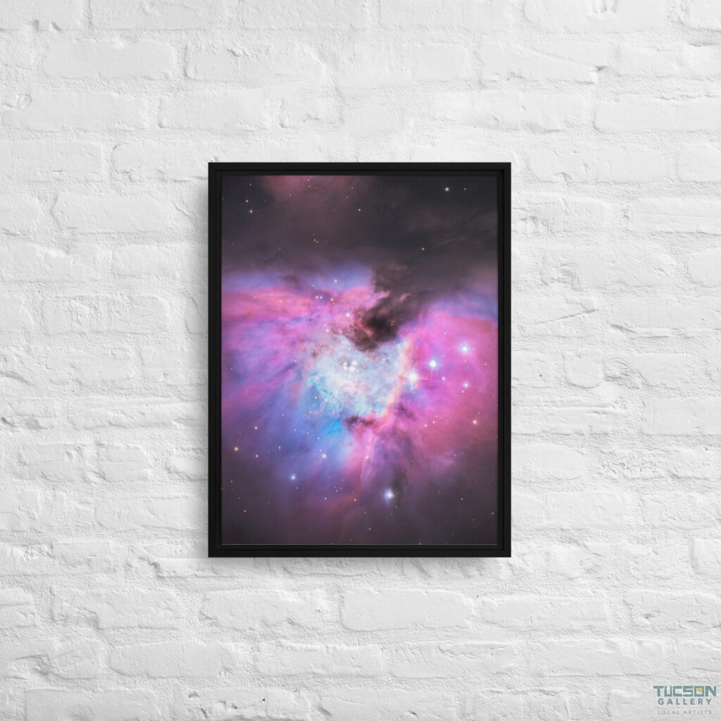 The Orion Nebula by Sean Parker Photography | Framed Canvas