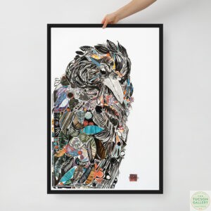 Raven by Amy Lynn Bumpus | Framed Canvas Prints