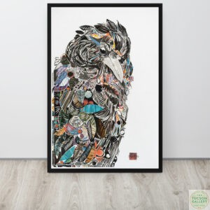 Raven by Amy Lynn Bumpus | Framed Canvas Prints