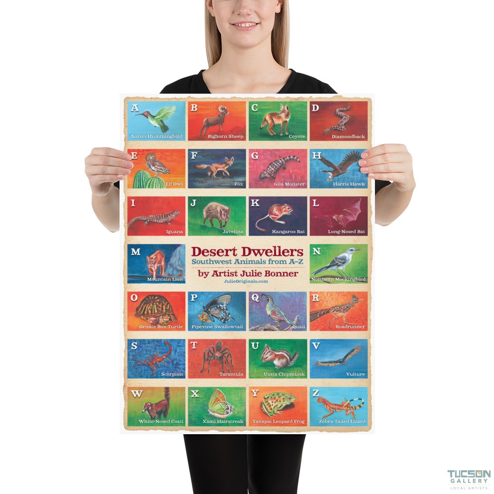 Desert Dwellers by Julie Bonner | Poster