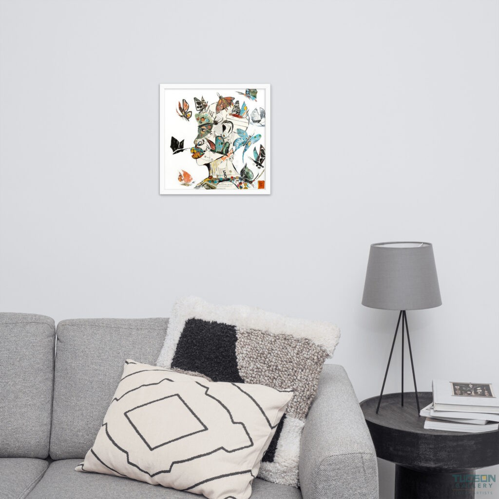 The Butterfly Effect by Amy Lynn Bumpus | Framed Poster Print