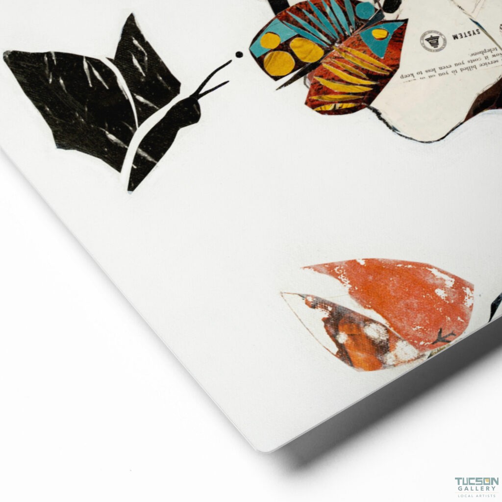 The Butterfly Effect by Amy Lynn Bumpus | Glossy Metal Print