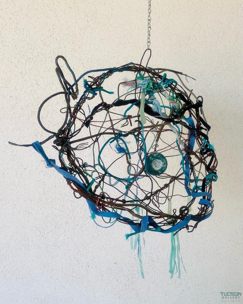 Ditrius Blue Nest by Tamara Scott Anderson