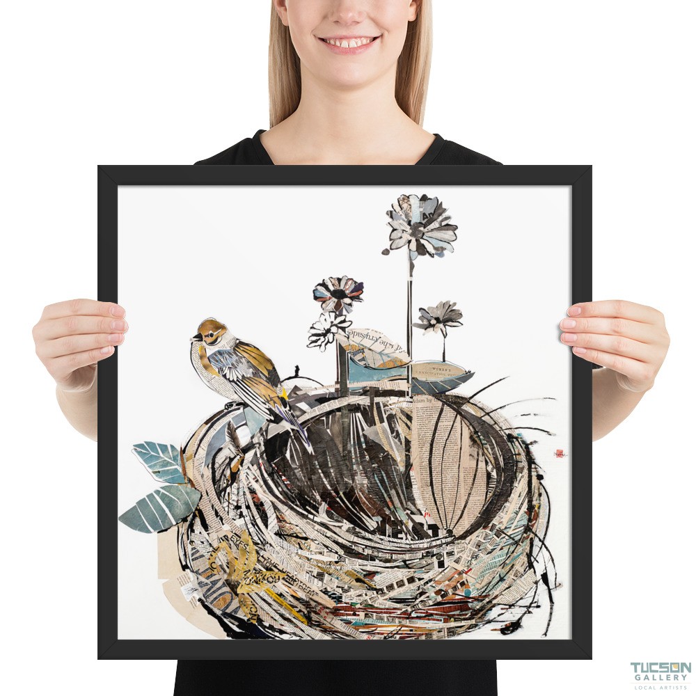 Empty Nest by Amy Bumpus | Framed Poster