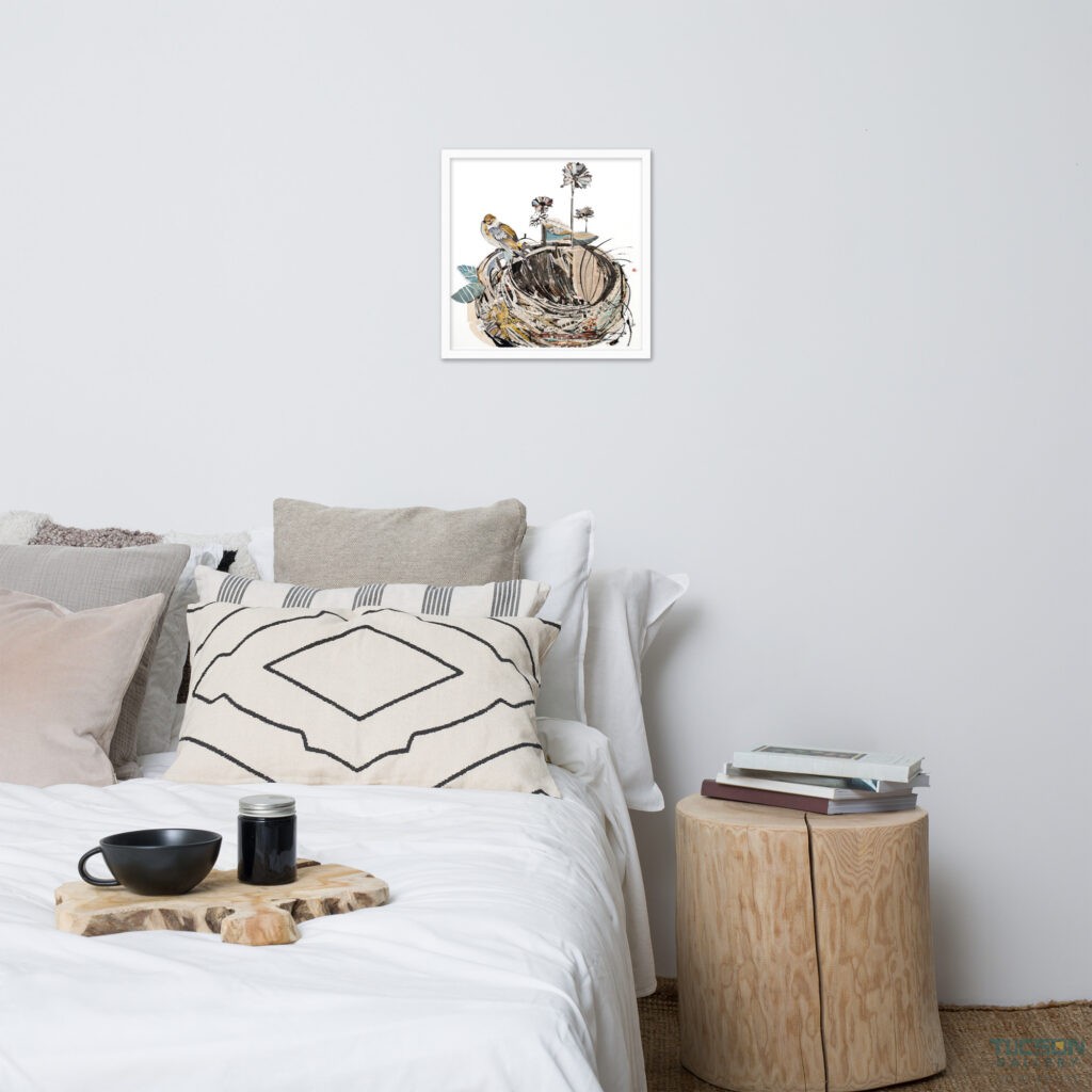 Empty Nest by Amy Bumpus | Framed Poster