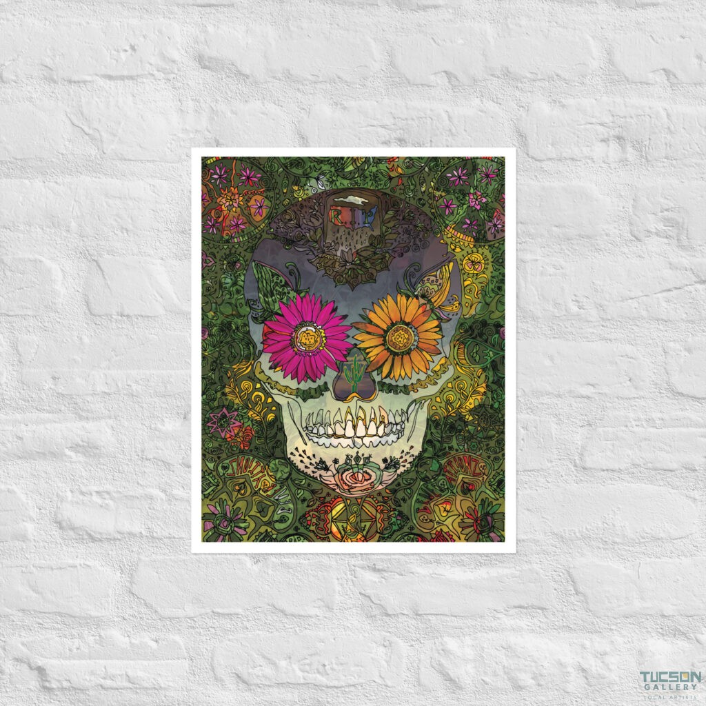 Skull by Lauri Kaye | Poster