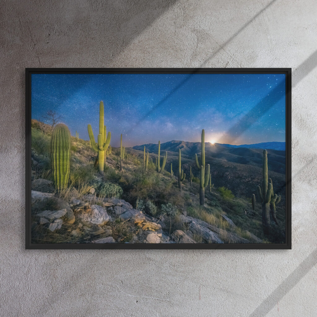 First Milkyway by Sean Parker Photography | Framed canvas