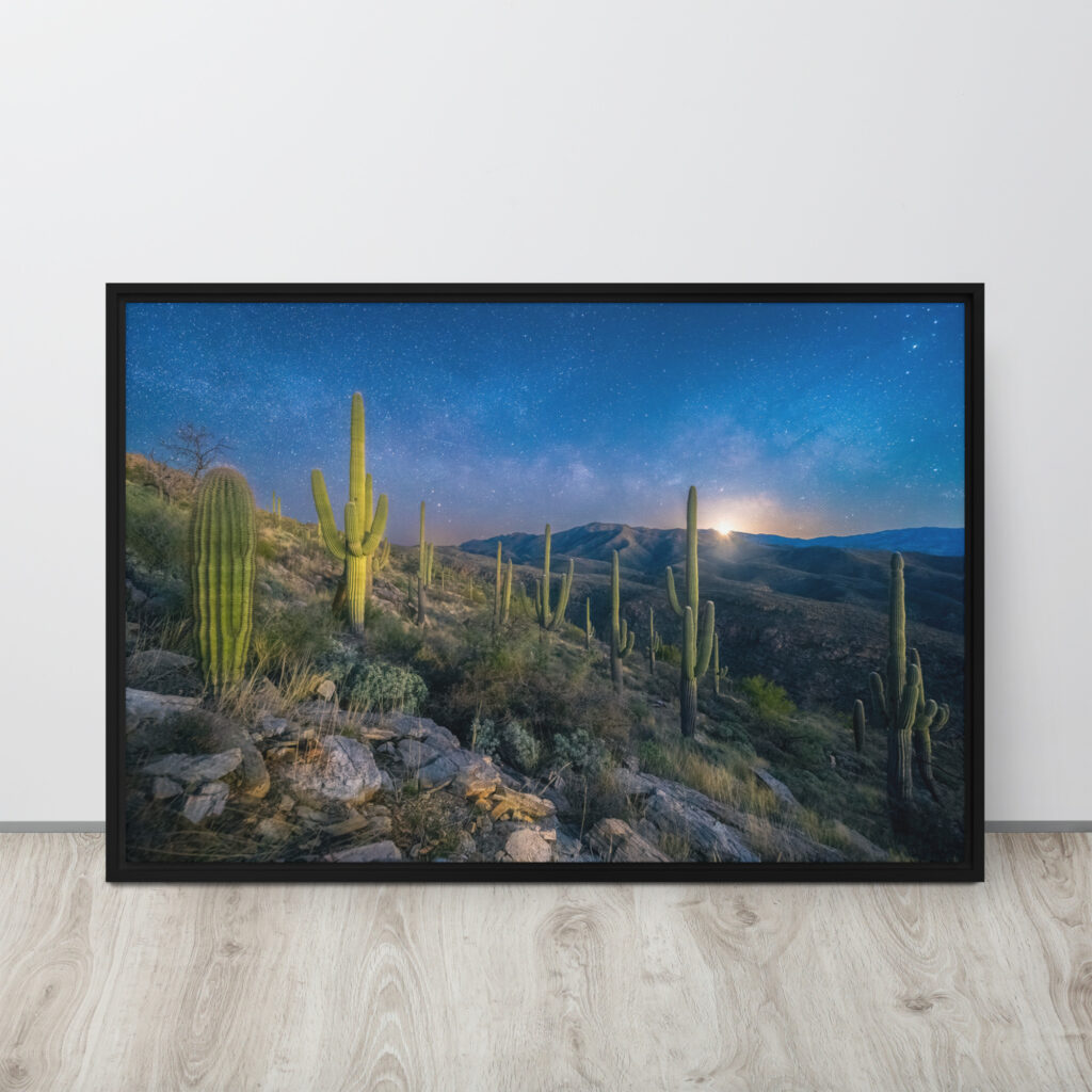 First Milkyway by Sean Parker Photography | Framed canvas