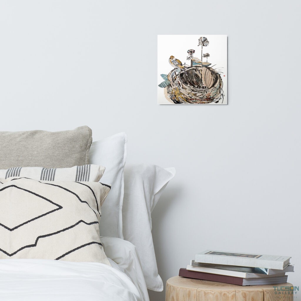 Empty Nest by Amy Bumps | Metal Prints