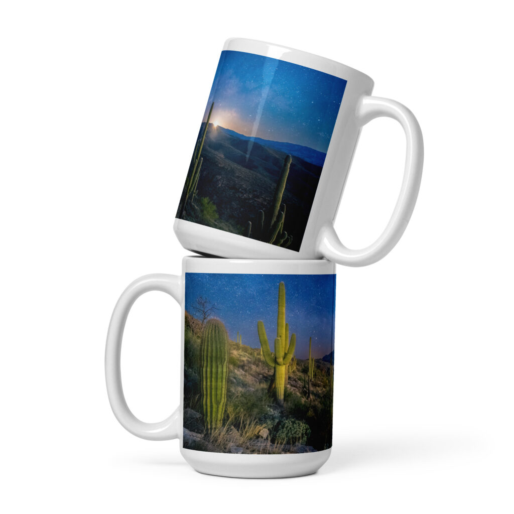 First Milkyway by Sean Parker Photography | White glossy mug