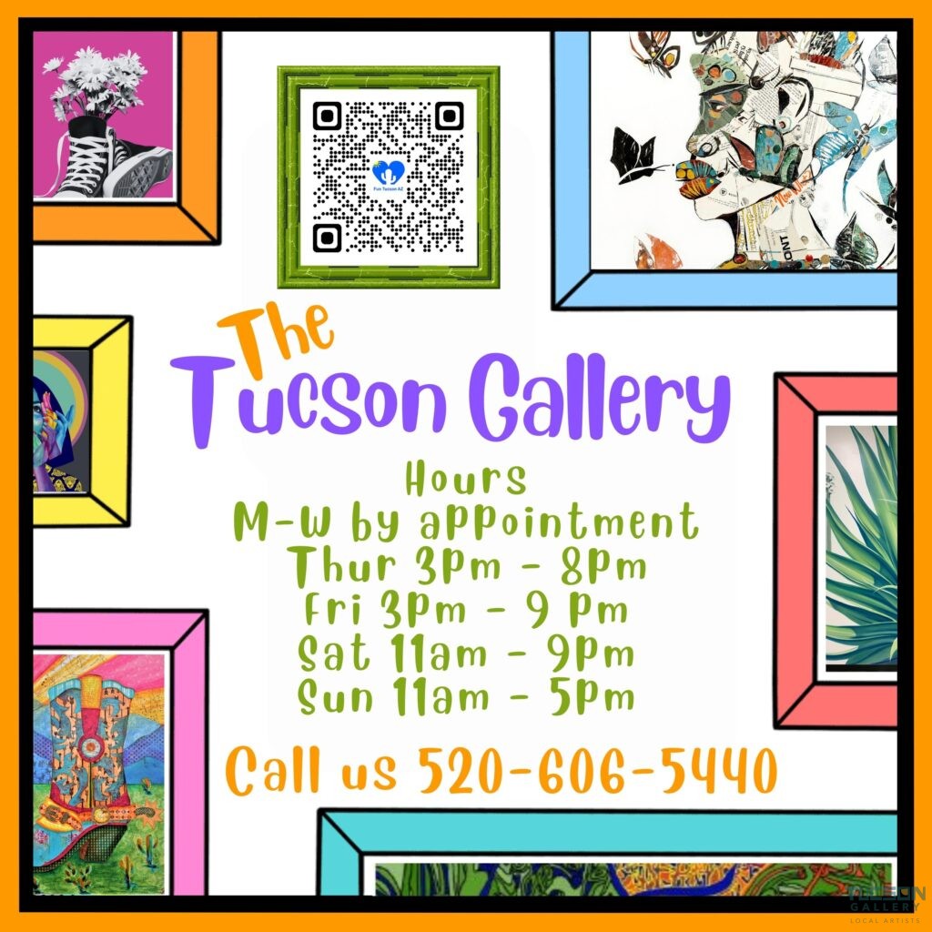 Tucson Gallery art hours local artists originals gifts souvenirs