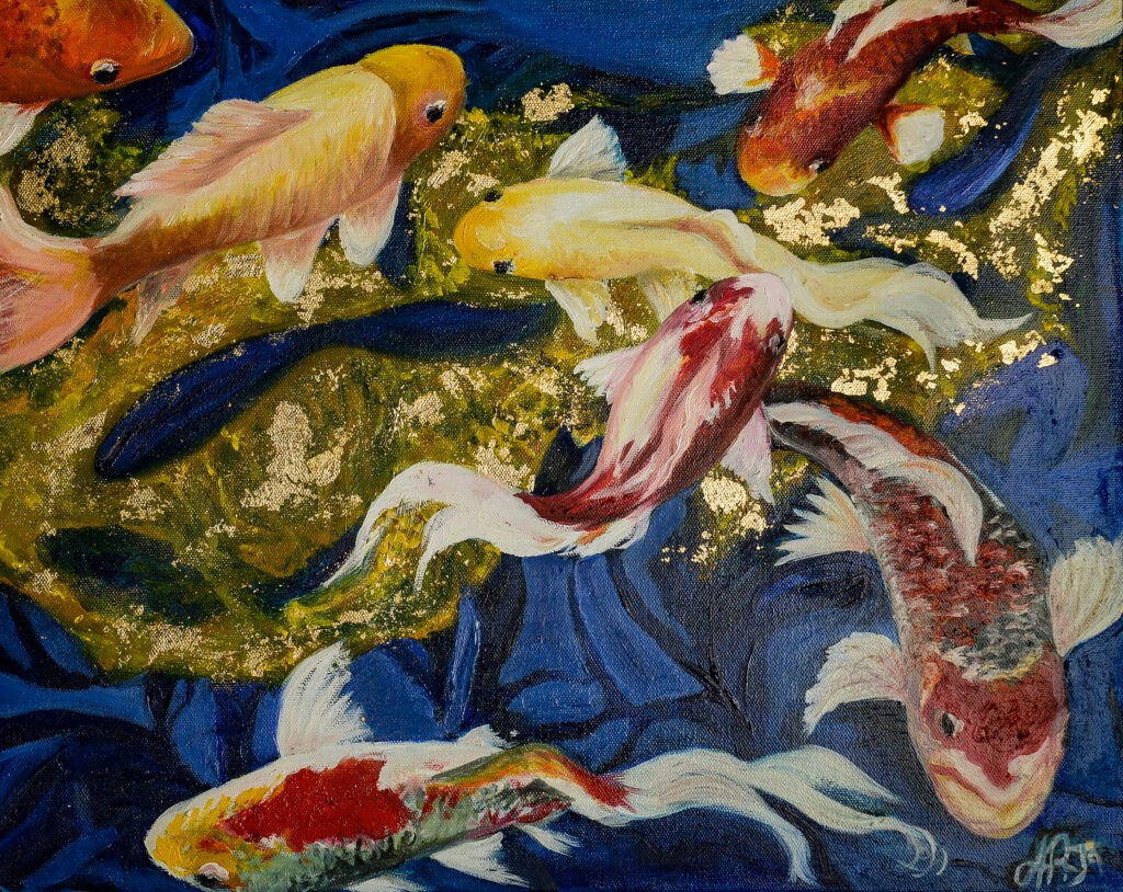 The Dancing Koi by Andrea Rodriguez