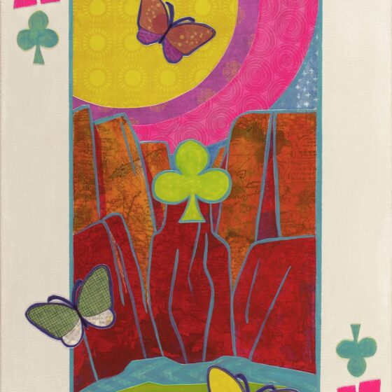 Ace of Clubs - Dry Heat by Suzanne Villella