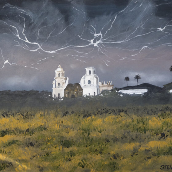 Lightning Strikes by Steven Bye