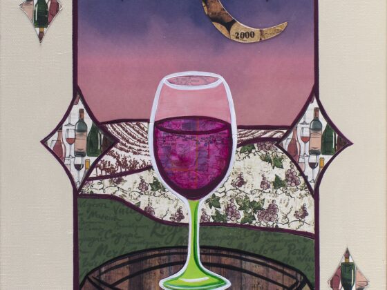 Six of Diamonds - Wine Country by Suzanne Villella