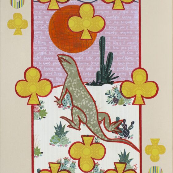 Eight of Clubs - Speedy by Suzanne Villella