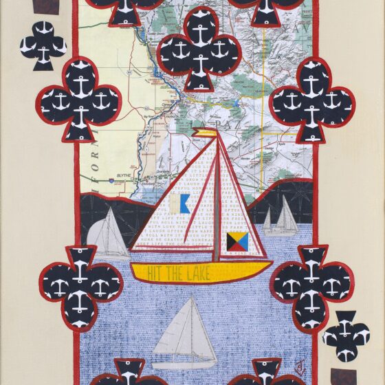 Nine of Clubs - Hit the Lake by Suzanne Villella