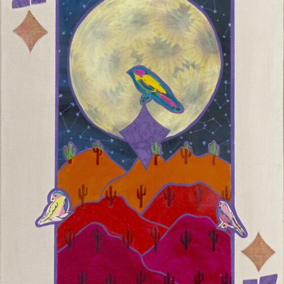 Ace of Diamonds - Harvest Moon by Suzanne Villella