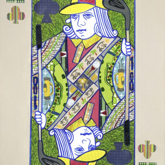 King of Clubs - King of the Course by Suzanne Villella