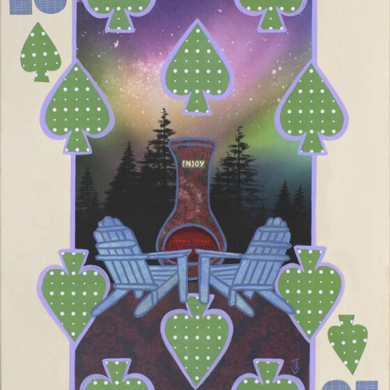 Ten of Spades - Relax by Suzanne Villella