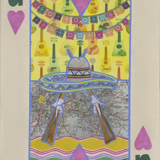 Two of Hearts - Cinco De Mayo by Suzanna Villella