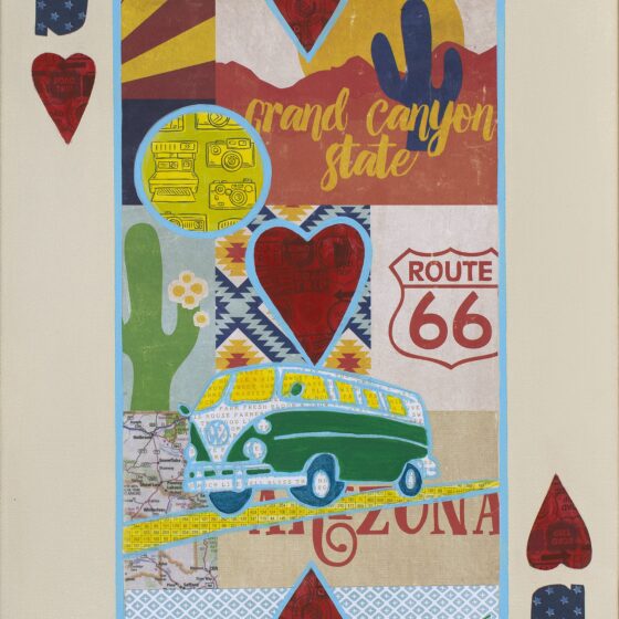 Three of Hearts - Roadtrip by Suzanne Villella