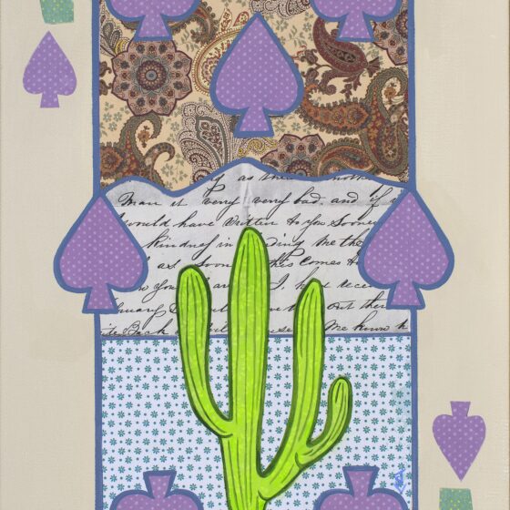 Seven of Spades - Sonoran Majesty by Suzanne Villella