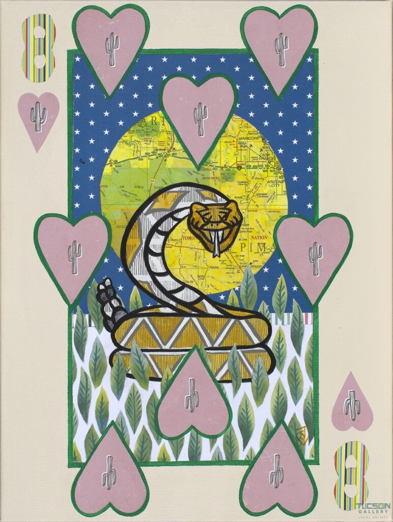 Eight of Hearts - Slither by Suzanne Villella