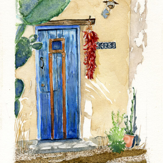 Blue Door Ft Lowell by Rob Waters