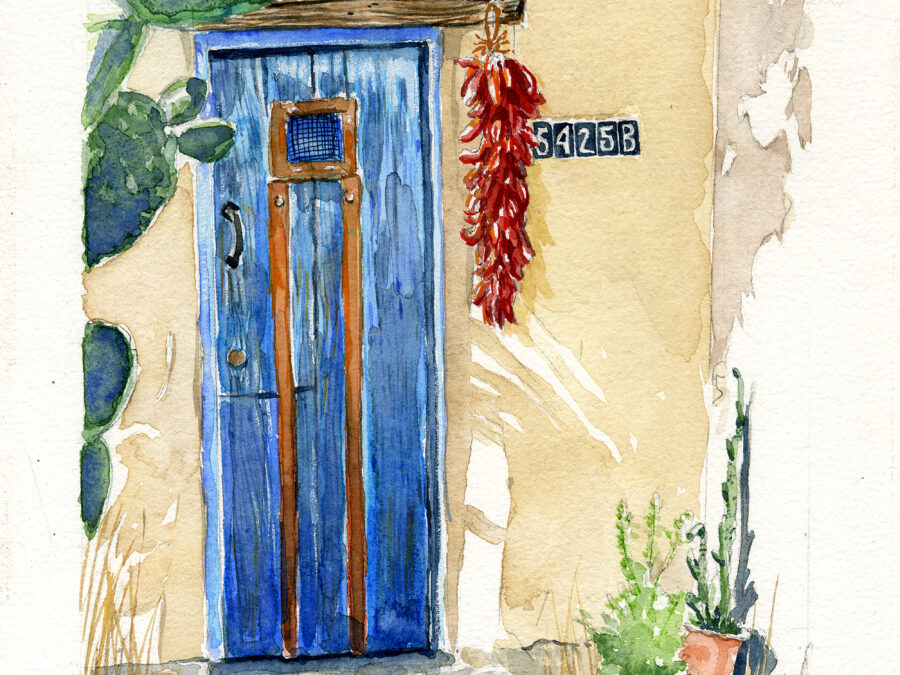 Blue Door Ft Lowell by Rob Waters
