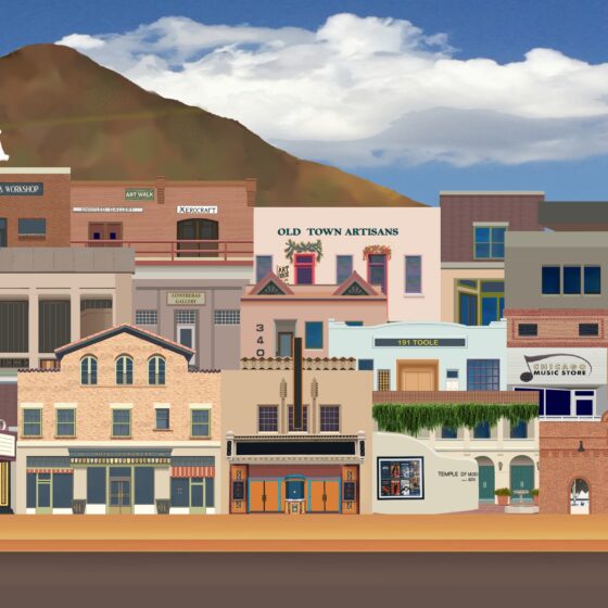 Dowtown A&E by Mike Berren