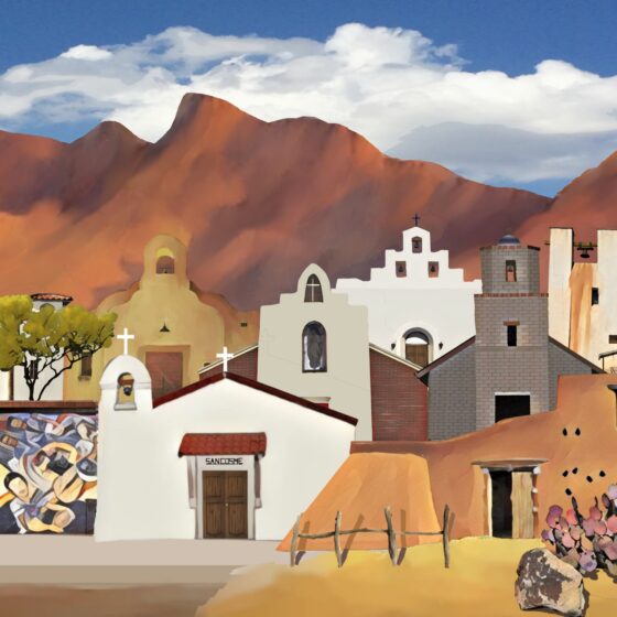 Churches, Chapels & Missions by Mike Berren