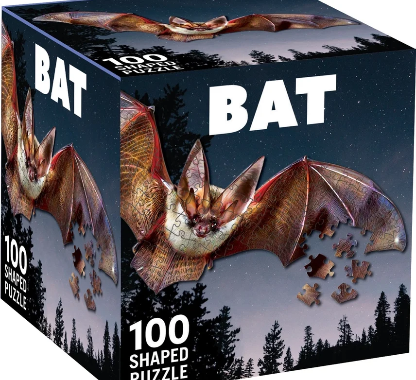 Bat puzzle from Tucson Gallery, a unique Arizona art souvenir and gift.