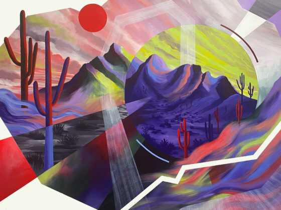 Dissected Desert by Jessica Gonzales