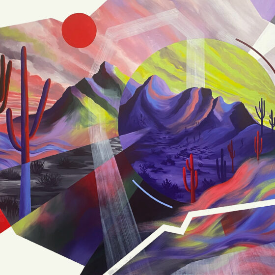 Dissected Desert by Jessica Gonzales