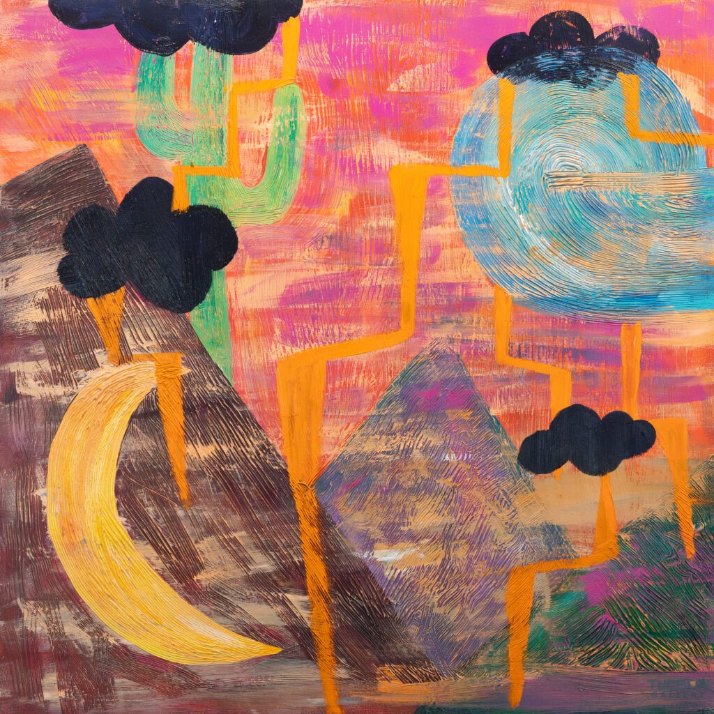 The Texture of a Desert Storm