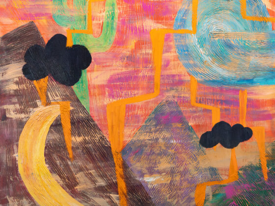 The Texture of a Desert Storm