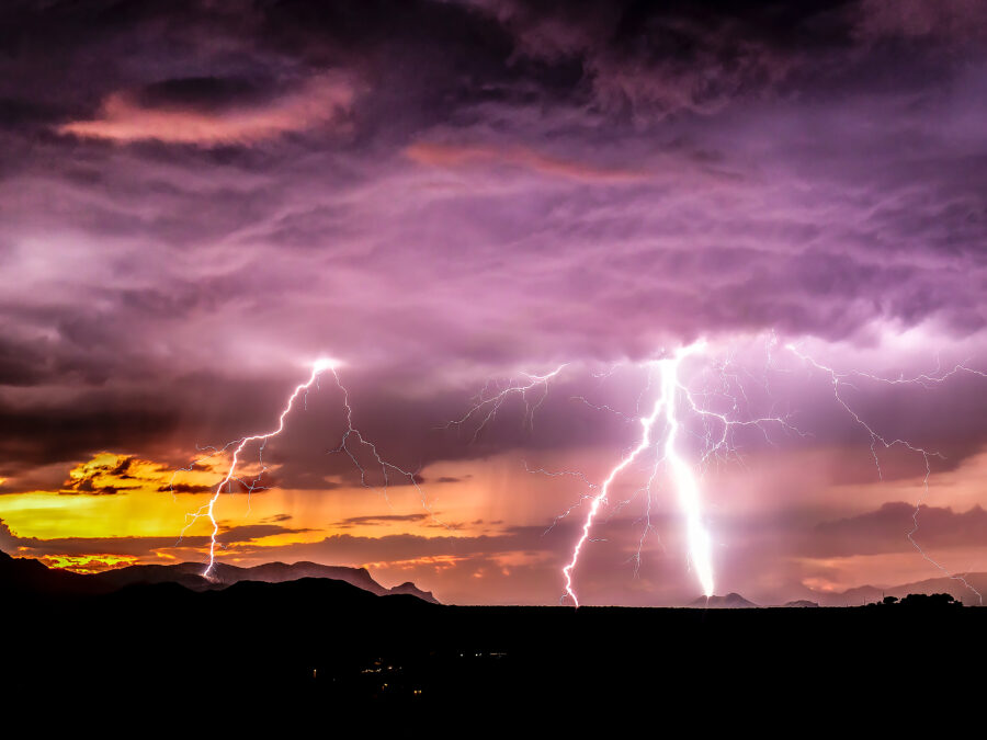 Summer Monsoon by Leslie Wells